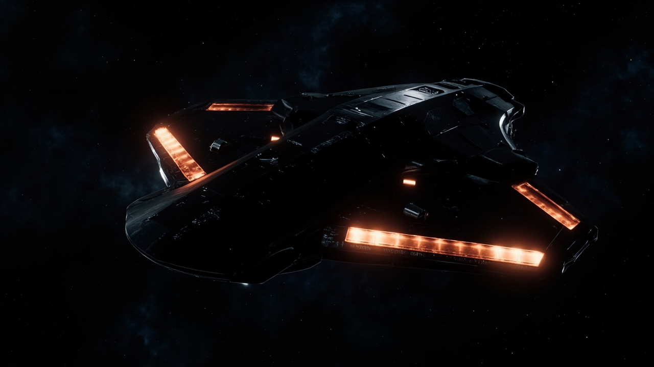 KILN orbital manufacturing platform in deep space